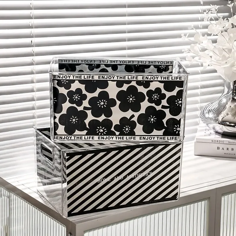 Face Mask Storage Box - Scatola portaoggetti per cosmetici da tavolo