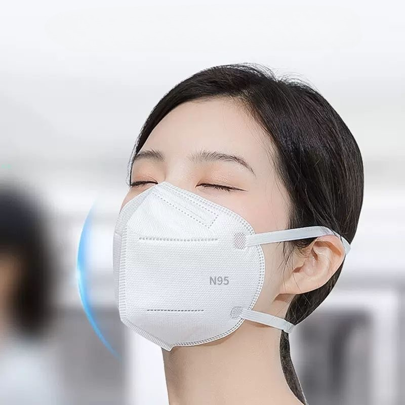 Kn95 Respirator Mask - Mascherina Respiratoria Monouso KN95, Confezione da