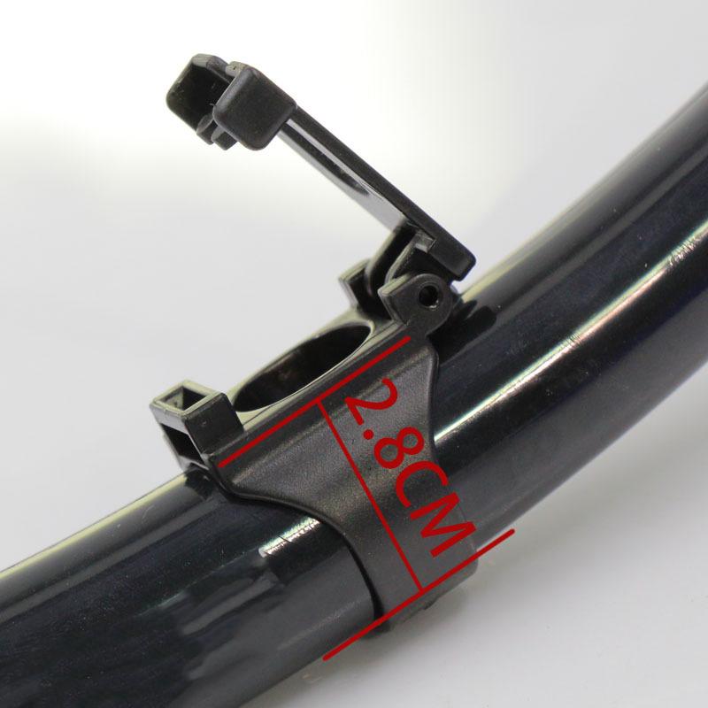 Silicone Mask Bracket - Fermacorda in silicone per snorkel, clip