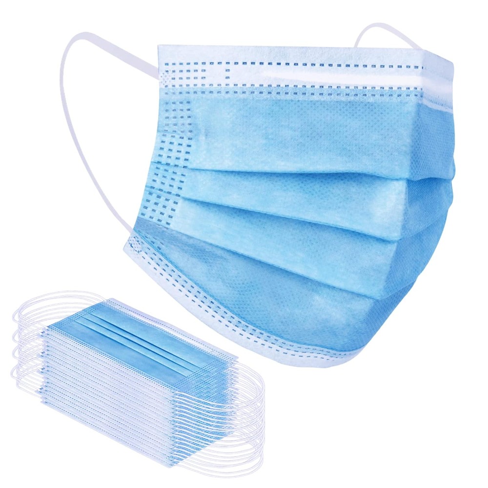 Disposable Mask Blue - Mascherine Monouso Blu 100 Pezzi, Maschere