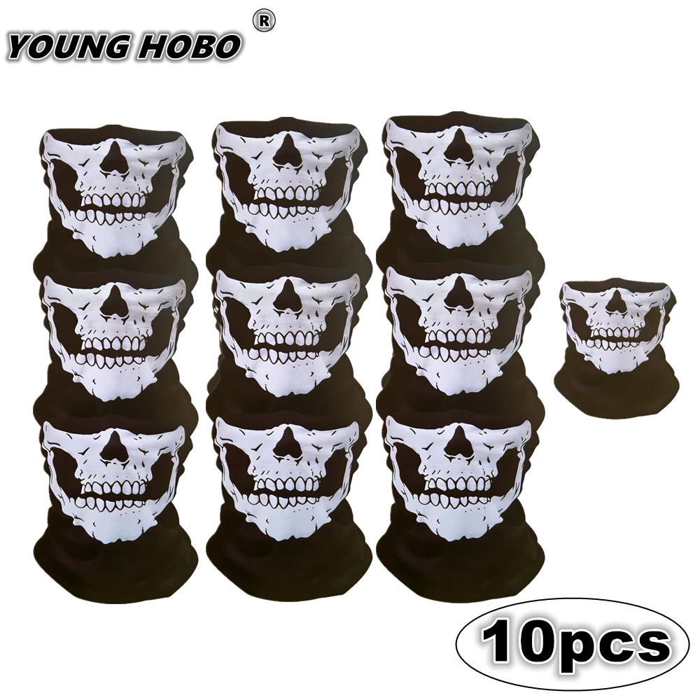 Sports Mask Breathable - 10 Pezzi Sciarpa Moto Antivento Senza