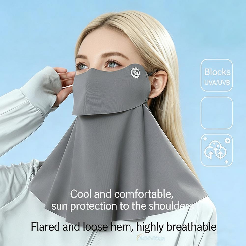 Sports Mask Breathable - Maschera Protettiva UPF50+ Rinfrescante per Viso