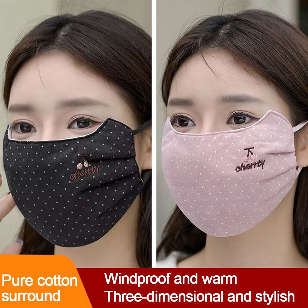 Cloth Face Mask Washable - Stampa di moda Protezione traspirante Copertura