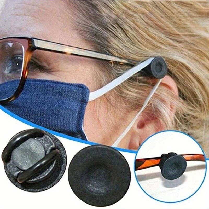 Mask Ear Saver Strap - 2 Set di Ganci Regolabili in