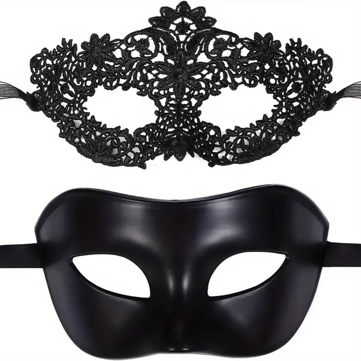 Set di 2 eleganti maschere in  - Black Face Mask Pack recensione e prezzo