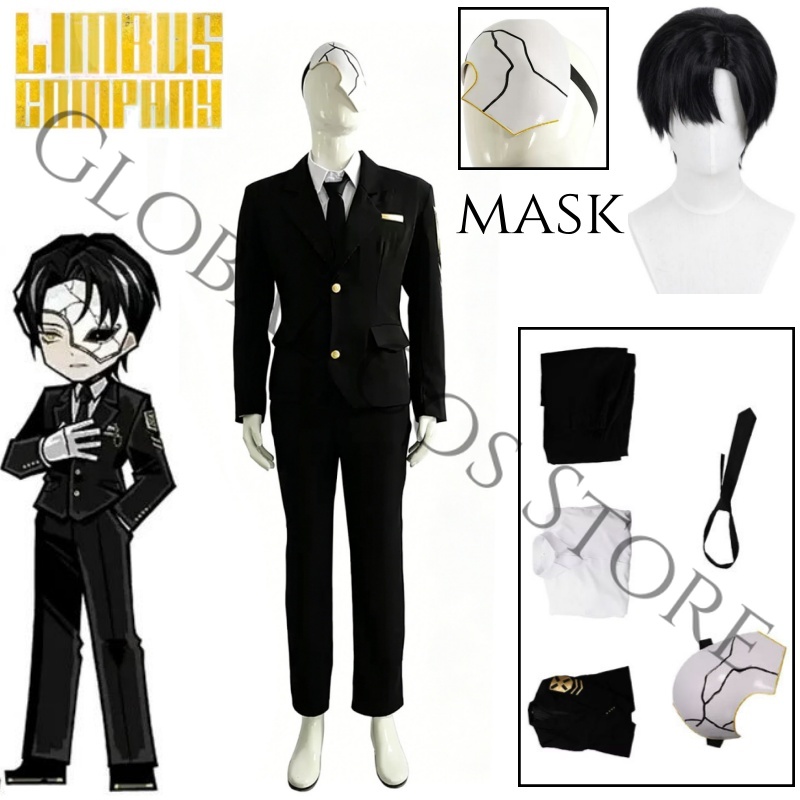 Costume Cosplay del Personaggi - Black Face Mask Pack recensione e prezzo