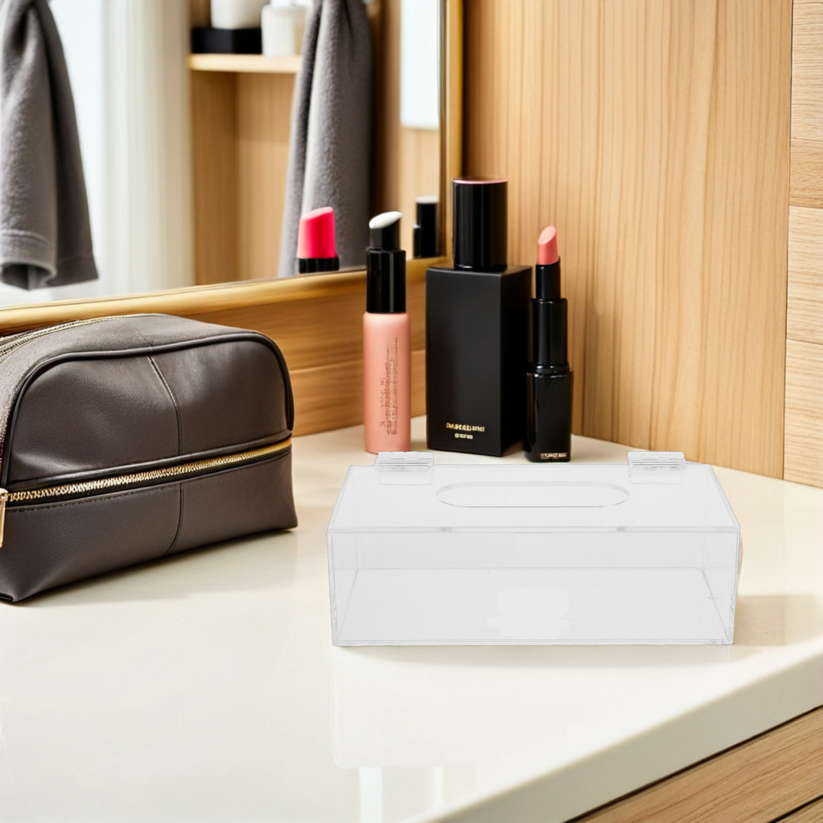 Scatola Trasparente in Acrilic - Face Mask Storage Box recensione e prezzo