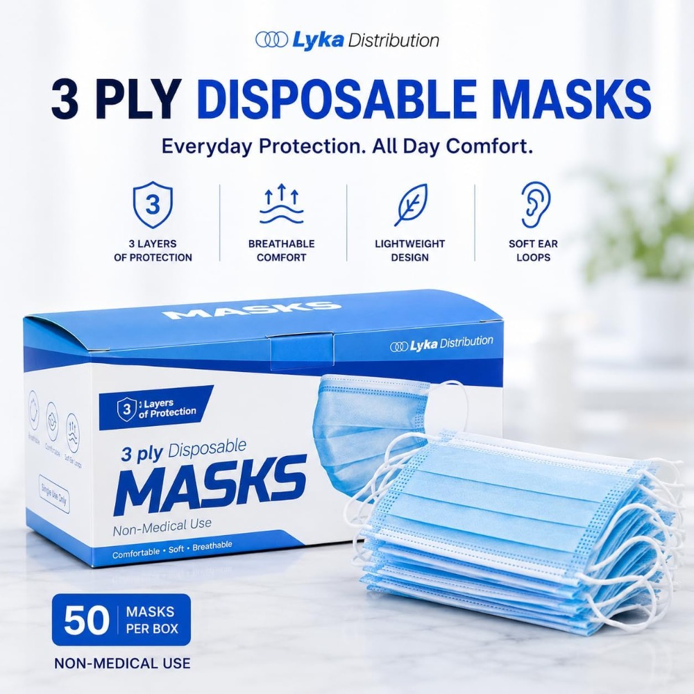 Mascherina Facciale - Maschere - Disposable Mask Blue recensione e prezzo