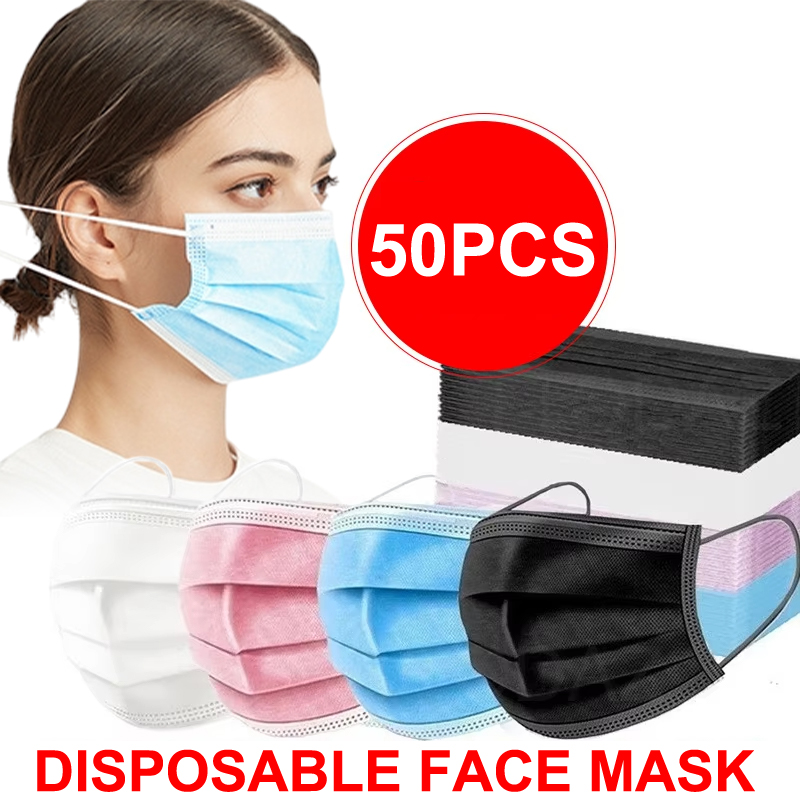50 pezzi unisex maschera a 3 s - Disposable Mask Blue recensione e prezzo