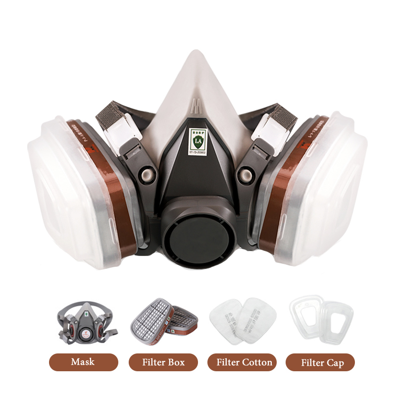 Mezza faccia 6200 Maschera ant - Face Mask Storage Box recensione e prezzo