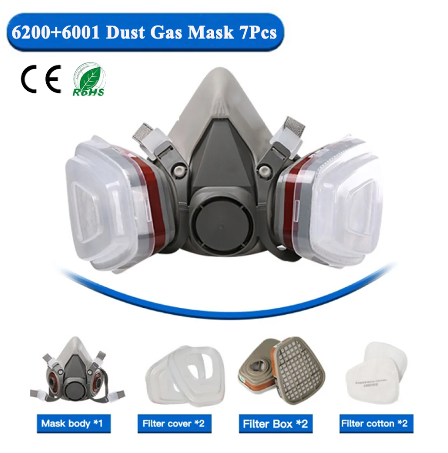 Maschera Antigas 6200 con Filt - Face Mask Storage Box recensione e prezzo