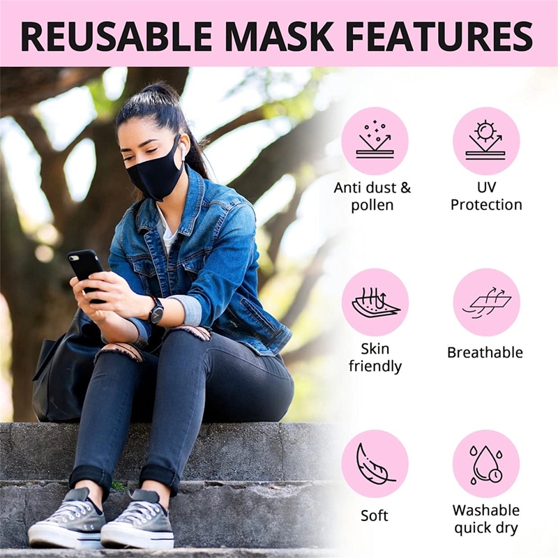 5/10 pezzi maschera Earloop so - Cloth Face Mask Washable recensione e prezzo