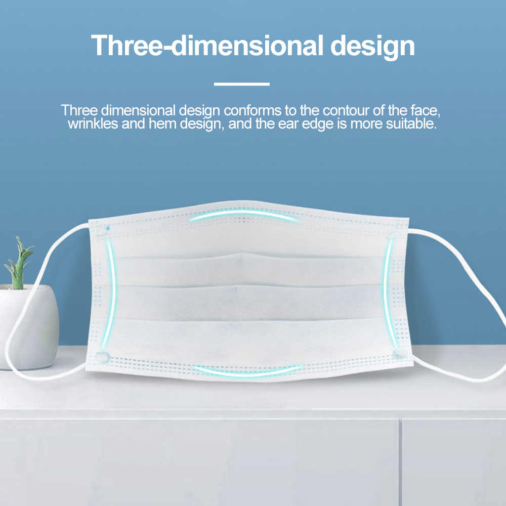 Maschera per il viso nera cope - Disposable Surgical Mask recensione e prezzo