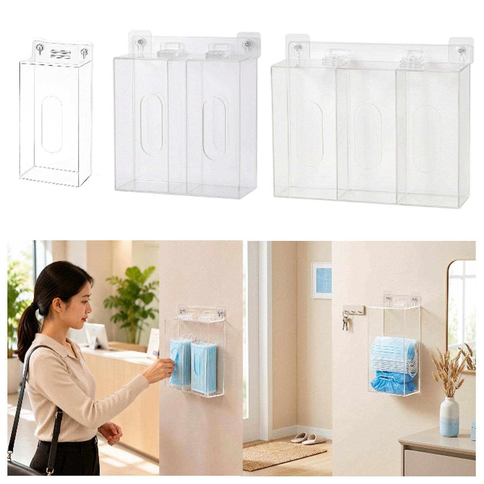 Porta Guanti in Acrilico Salva - Face Mask Storage Box recensione e prezzo
