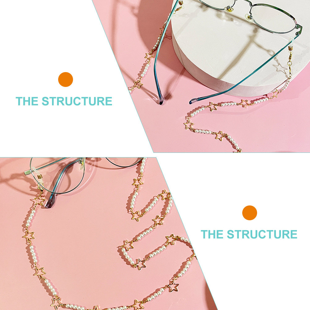 Catena per Occhiali con Perle, - Mask Chain Holder recensione e prezzo