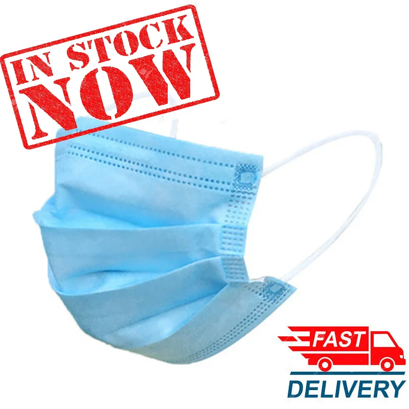 Maschera monouso a 3 strati: m - Disposable Mask Blue recensione e prezzo