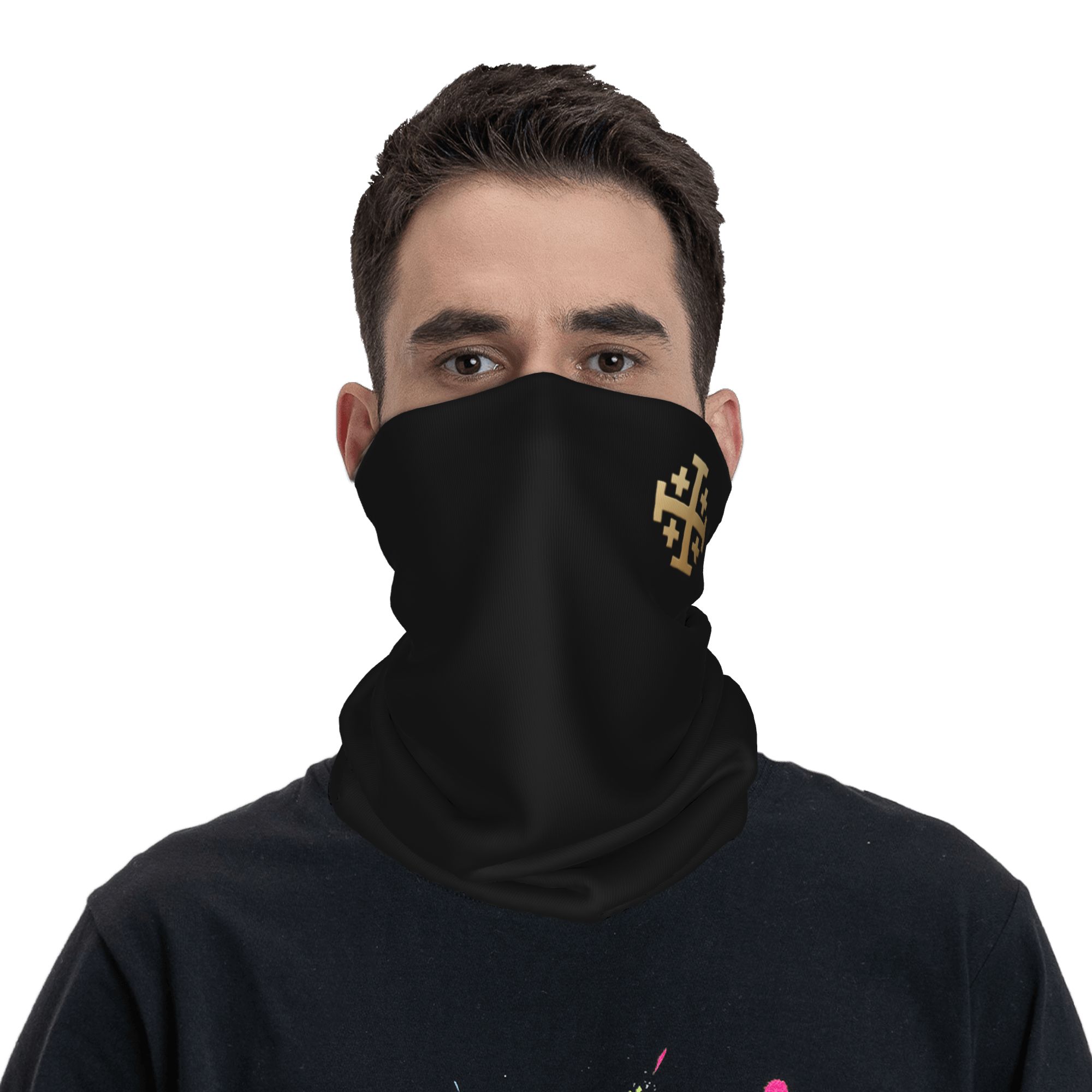Bandana con Croce di Gerusalem - Neck Gaiter Face Cover recensione e prezzo