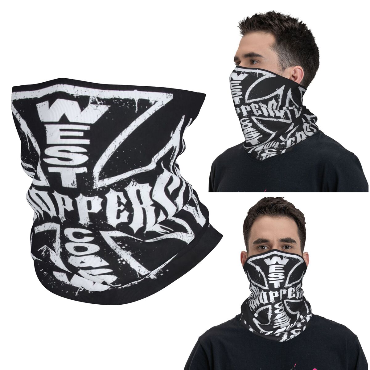 West Coast Iron Cross Choppers - Neck Gaiter Face Cover recensione e prezzo