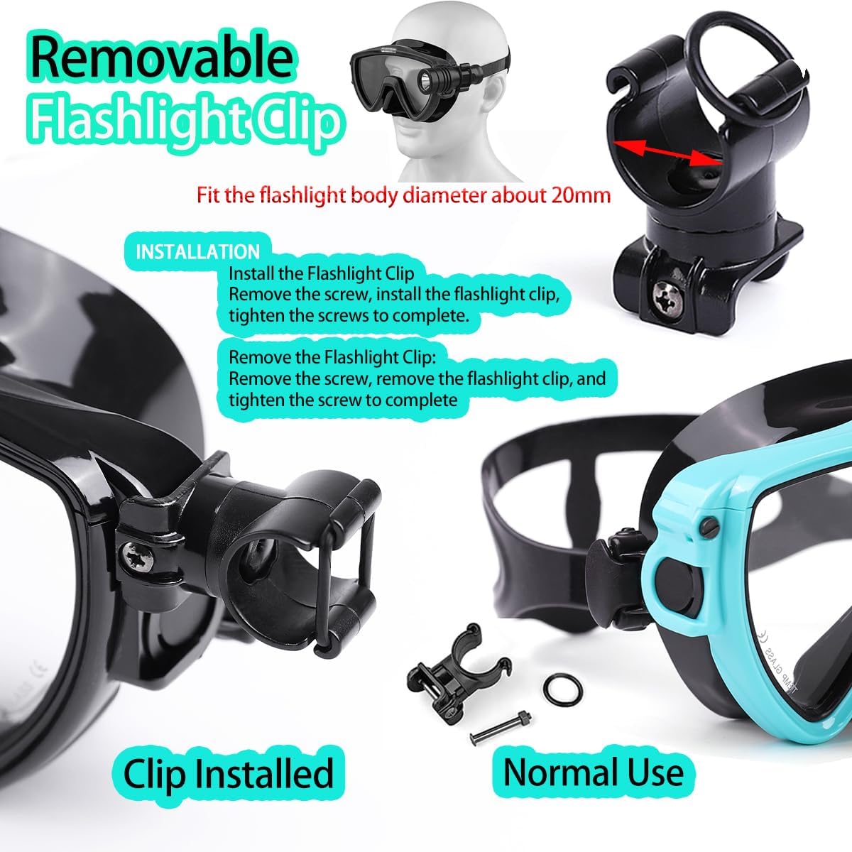 Maschera per immersioni subacq - Silicone Mask Bracket recensione e prezzo